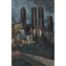 Reproduktion des Gemäldes San Gimignano - Alexander Kanoldt