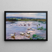 Enten am Seeufer - Alexander Koester — gerahmtes Bild an der Wand