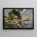 Enten am See - Alexander Koester — gerahmtes Bild an der Wand