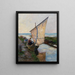 Segelschiff Niederlande - Alexander Koester — gerahmtes Bild an der Wand