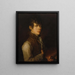 Selbstporträt 1805 - Alexander Laurus — gerahmtes Bild an der Wand