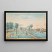 Ansicht der Zuckerplantage Catharina Sophia - Alexander Ludwich Brockmann — gerahmtes Bild an der Wand