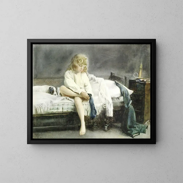 Abendstimmung - Alexander Mark Rossi — gerahmtes Bild an der Wand