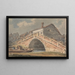 Pont de Lewes, Sussex - Alexander Monro — gerahmtes Bild an der Wand