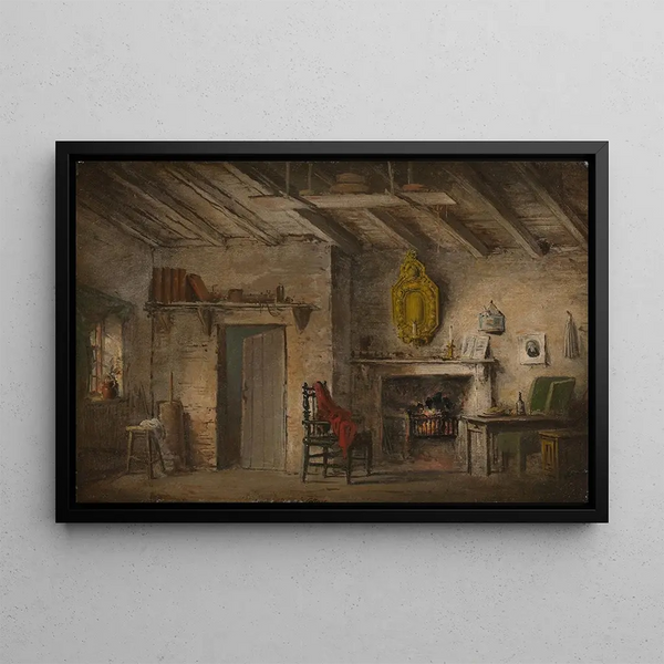 Alexander Nasmyth - Stage Design for Heart of Midlothian Deans Cottage.webp