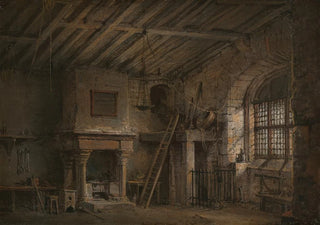 Alexander Nasmyth - Stage Design for Heart of Midlothian The Tolbooth.webp
