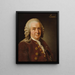 Carl von Linné 1707-1778 Botaniker Professor - Alexander Roslin — gerahmtes Bild an der Wand