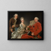 John Jennings, Esq., Sohn des Bruders und seiner Schwägerin - Alexander Roslin — gerahmtes Bild an der Wand