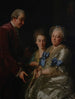 Le Widow A. J. Grill mit seinem Sohn und seiner Tochter - Alexander Roslin — Ansicht des Kunstwerks