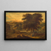 Landschaft Klassisch - Alexander Runciman — gerahmtes Bild an der Wand