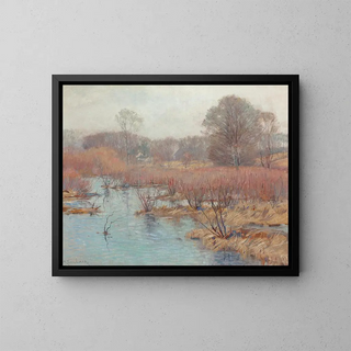 Alexander Theobald Van Laer - Spring Wetlands.webp