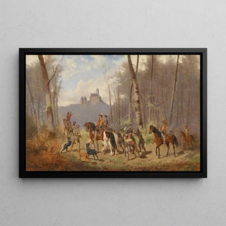 Alexander Von Bensa - Heimkehr nach der Brenjagd.webp