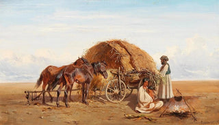 Alexander Von Bensa - Resting in the puszta.webp