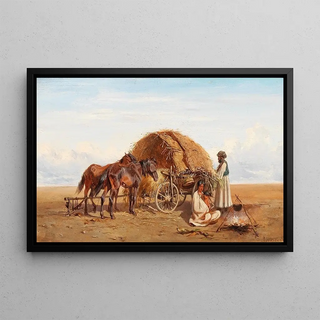 Alexander Von Bensa - Resting in the puszta.webp