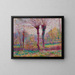 Nachmittags im Herbst in der Bretagne - Alexander Warshawsky — gerahmtes Bild an der Wand