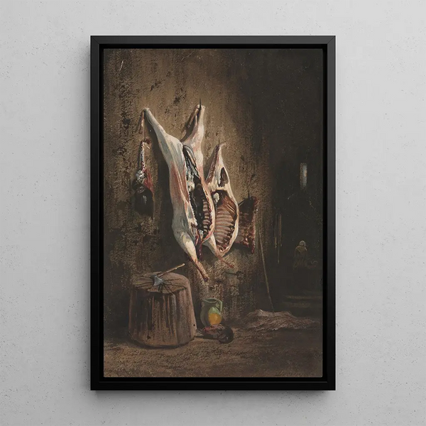 Carcasses - Alexandre-Gabriel Decamps — gerahmtes Bild an der Wand