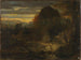 Landschaft des Abends - Alexandre-Gabriel Decamps — Ansicht des Kunstwerks