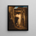 Italienischer Platz - Alexandre-Gabriel Decamps — gerahmtes Bild an der Wand