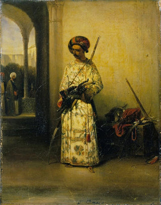 AlexandreGabriel Decamps - Soldier of the Guard of a Vizier.webp