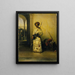 Soldat der Wache eines Wesirs - Alexandre-Gabriel Decamps — gerahmtes Bild an der Wand