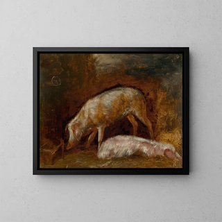 AlexandreGabriel Decamps - Study of Pigs.webp
