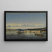 L'Ancrage de Smyrne - Alexandre-Gabriel Decamps — gerahmtes Bild an der Wand
