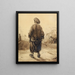 Der Raucher Chibouk - Alexandre-Gabriel Decamps — gerahmtes Bild an der Wand