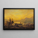 Die wundersame Fischerei - Alexandre-Gabriel Decamps — gerahmtes Bild an der Wand