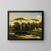 La villa Doria Pamphilj à Rome - Alexandre-Gabriel Decamps — gerahmtes Bild an der Wand