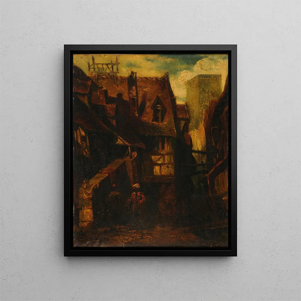 Blick nach Osten - Alexandre-Gabriel Decamps — gerahmtes Bild an der Wand