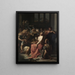 Jesus im Prätorium - Alexandre Cabanel — gerahmtes Bild an der Wand
