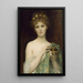 Pandore - Alexandre Cabanel — gerahmtes Bild an der Wand