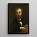 Portrait von Pierre Cabanel - Alexandre Cabanel — gerahmtes Bild an der Wand