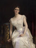 Portrait von Mary Victoria Leiter, zukünftige Lady Curzon de Kedleston, Vizekönigin der Indien - Alexandre Cabanel — Ansicht des Kunstwerks