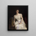 Portrait von Mary Victoria Leiter, zukünftige Lady Curzon de Kedleston, Vizekönigin der Indien - Alexandre Cabanel — gerahmtes Bild an der Wand