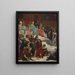 Saint Louis rendant la justice - Alexandre Cabanel — gerahmtes Bild an der Wand