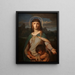 Sainte Monique in einer Landschaft - Alexandre Cabanel — gerahmtes Bild an der Wand