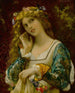 D- Kunstdruck des Gemäldes Écoutant La Voix D'écho - Alexandre Cabanel — Ansicht des Kunstwerks