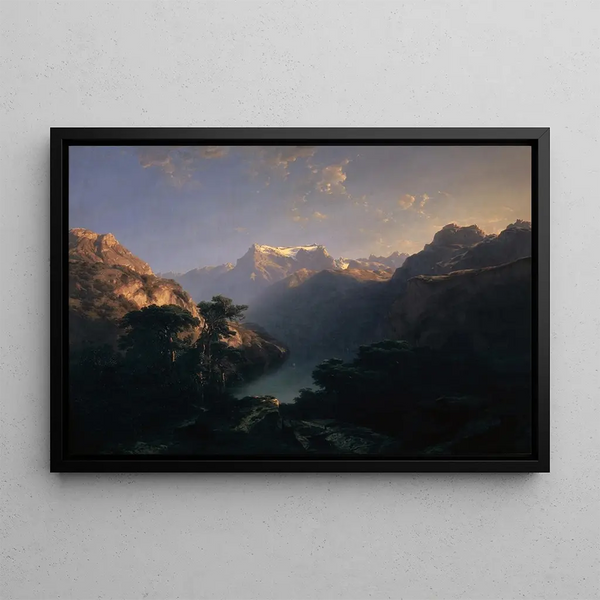 Alexandre Calame - By the Lake of Uri.webp