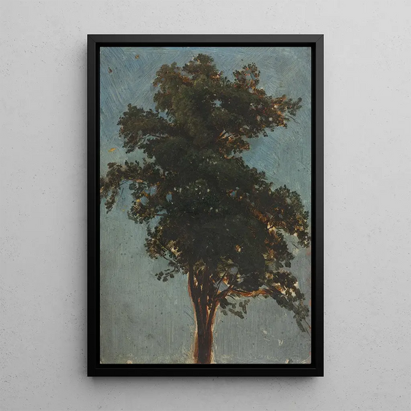 Reproduktion des Gemäldes Baumstudie - Alexandre Calame