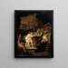 La Fête de Bacchus - Alexandre-Évariste Fragonard — gerahmtes Bild an der Wand