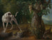 Ein Hund, der auf Rebhühner in einer Landschaft zeigt - Alexandre François Desportes — Ansicht des Kunstwerks