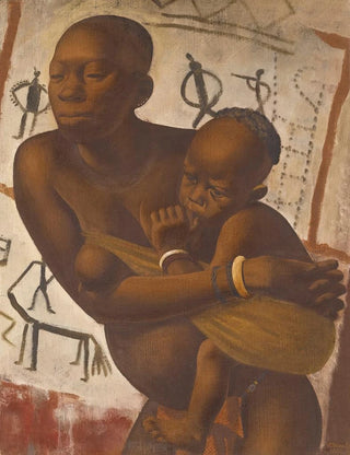 Alexandre Jacovleff - Banda Woman With Her Child.webp