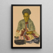 Cherzea Fils d'un Chef Nomade - Alexandre Iacovleff — gerahmtes Bild an der Wand
