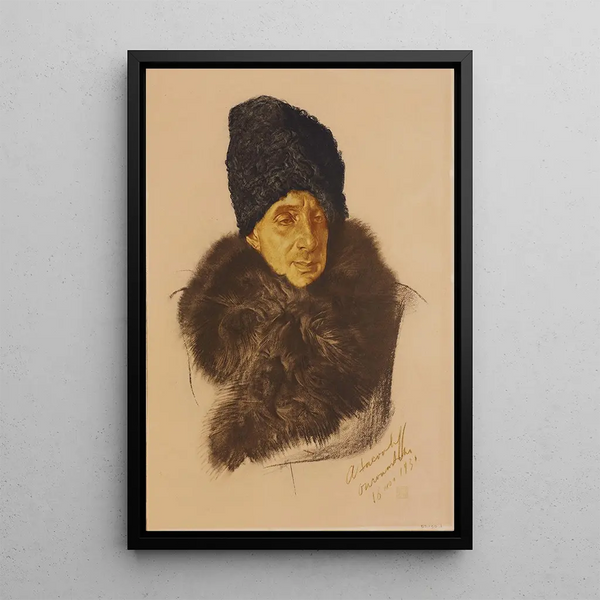 Georges-Marie Haardt - Alexandre Iacovleff — gerahmtes Bild an der Wand