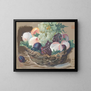 Alexandre Jacovleff - Still Life With White Grapes.webp