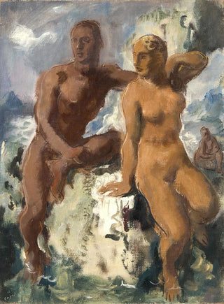 Alexandre Jacovleff - Triton and Nereid Capri.webp