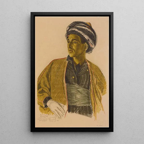 Reproduktion des Gemäldes Ein Kurde aus Bagdad - Alexandre Iacovleff