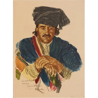Alexandre Jacovleff - Un Notable Afghan Guirichk.webp