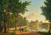 Henri VI und Sully vor dem Königlichen Schloss Fontainebleau - Alexandre Louis Robert Millin du Perreux — Ansicht des Kunstwerks